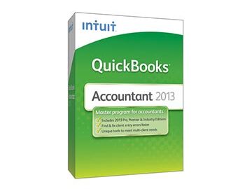 QuickBooks 2013 Box