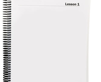 Lesson Plan spiral notebook